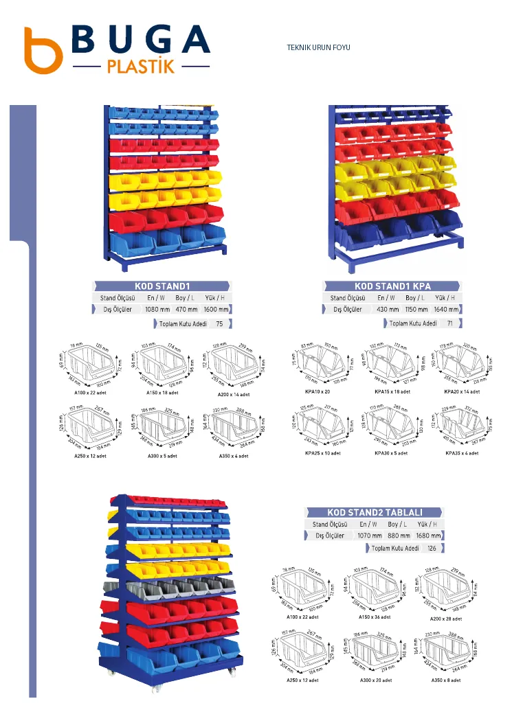 Metal & Ahşap Avadanlık Standları